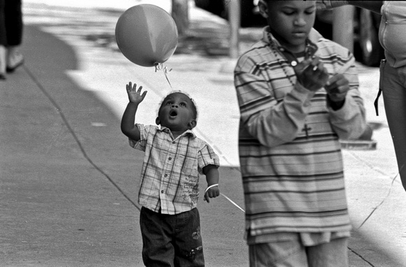 Little Boy with Balloon