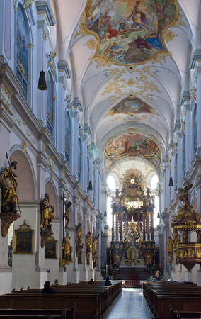 Altar, St, Peter's Church, Munich