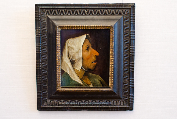 Head of an Old Woman, Pieter Breughel