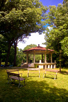 Gazebo and Benches