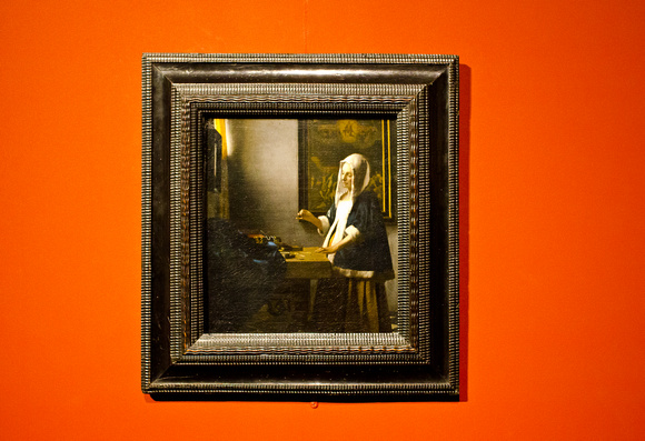 Woman Weighing Pearls, Vermeer