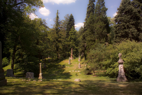 Graves on Hillside