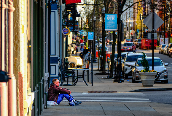 Homeless Man, Main Street