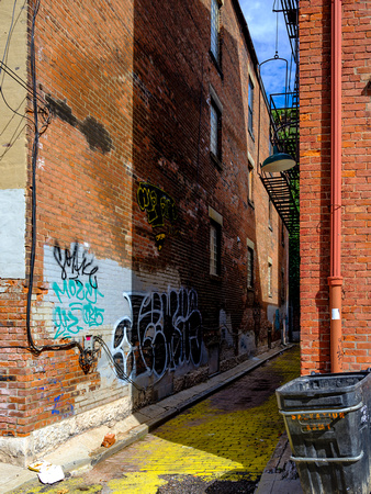 Alley, Clay St.