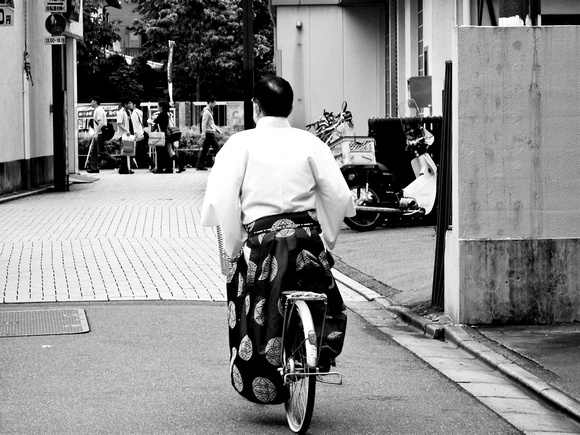 Man on Bike, Kawagoe