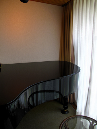 Piano in Corner of Mr. Nemoto's Lovely Room_