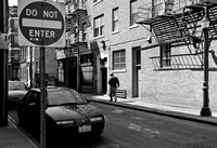 Old Man Walking Down Fourteenth St.