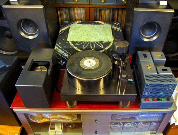 Mr. Imai's ACP-8801 Air-Bearing Record Player System