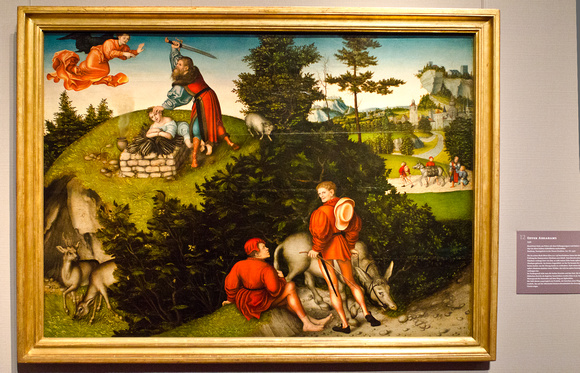 Abraham's Offering, Cranach