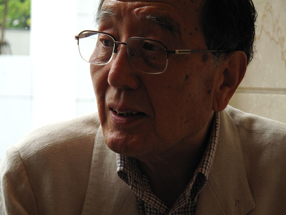 Mr. Osamu Ikeda, the doyen of moving-coil cartridge manufacturers in Japan