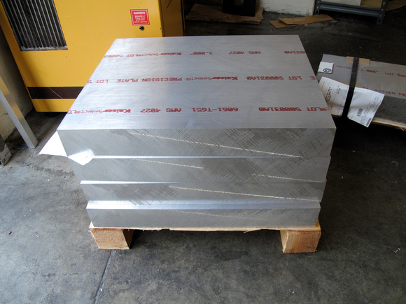 Raw 6061 Aluminum Awaiting Milling